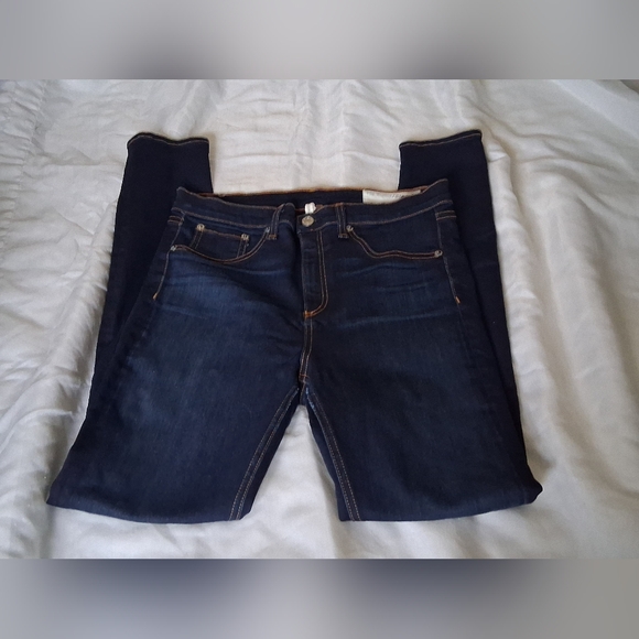 rag & bone / Dark Blue Women's Jeans - Picture 7 of 8